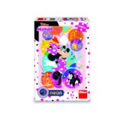 Obrázek Puzzle Svítící Minnie a balónky 100 xl dílků neon