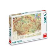 Obrázek Puzzle Mapa České republiky 500 dílků