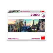 Obrázek Puzzle Paříž koláž 2000 dílků panoramic