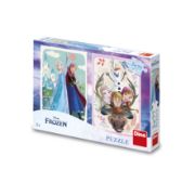 Obrázek Puzzle Frozen: Anna a Elsa 2x77 dílků