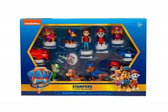 Obrázek Paw Patrol The Movie: 12 figurek s razítkem - Deluxe Box