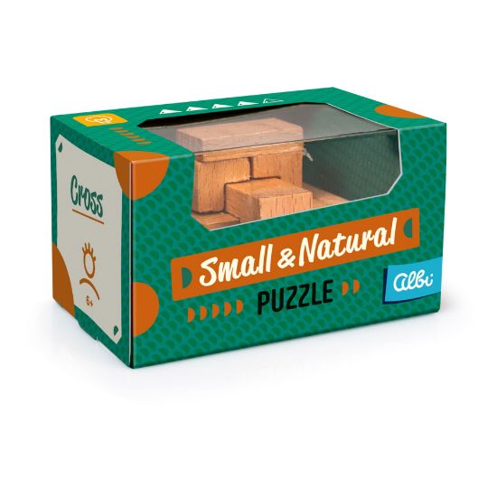 Obrázek Malý dřevěný hlavolam - Kříž