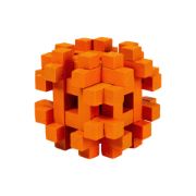 Obrázek Malý barevný dřevěný hlavolam - Klec