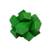 Obrázek Malý barevný dřevěný hlavolam - Krychle zručnosti