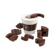 Obrázek Hlavolam Puzzle Club Cast - Espresso