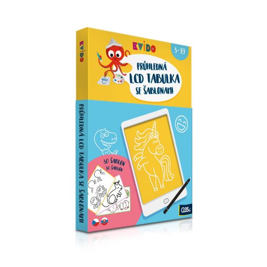 Obrázek Kvído - Průhledná LCD tabulka se 30 šablonami