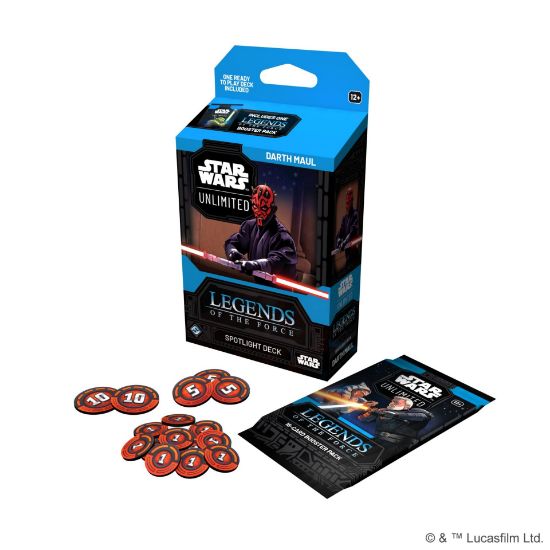 Obrázek SWU 05: Legends of the Force Booster - Spotlight Deck - Darth Maul
