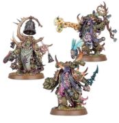 Obrázek Malignant Plaguecaster, Noxious Blightbringer, and Plague Marine Champion