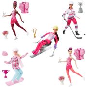 Obrázek Barbie zimní sporty panenka asst 