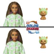 Obrázek Barbie CUTIE REVEAL Barbie v kostýmu - pejsek v zeleném kostýmu žabky 