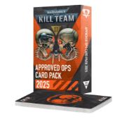 Obrázek KILL TEAM: APPROVED OPS CARDS 2025 (ENG)
