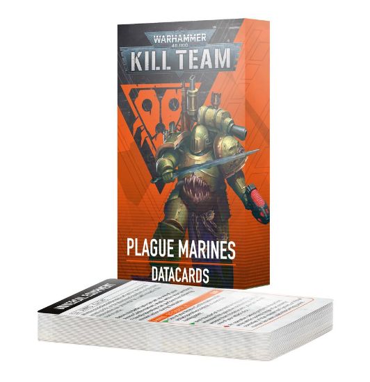 Obrázek KILL TEAM DATACARDS: PLAGUE MARINES (ENG