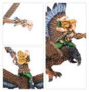 Obrázek Wood Elf Mage on Warhawk