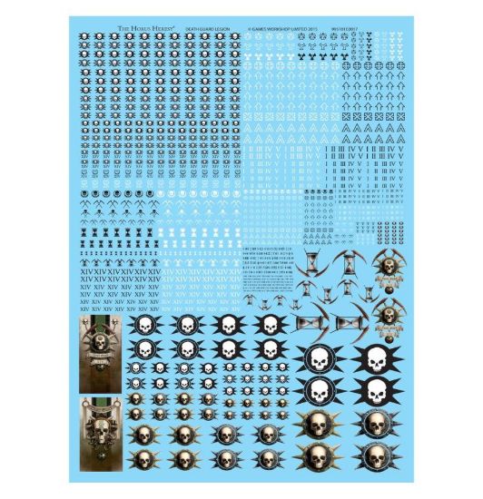 Obrázek Death Guard Legion Transfer Sheet