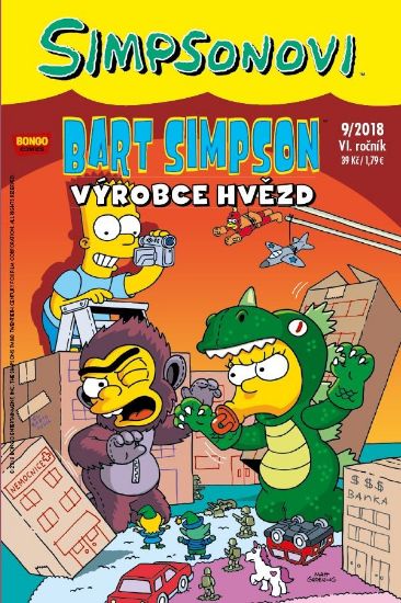 Bart Simpson 61:09/2018 Výrobce hvězd