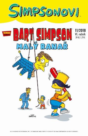 Bart Simpson 63:11/2018 Malý ranař