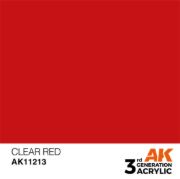 Obrázek AK Interactive: General Series - Clear Red