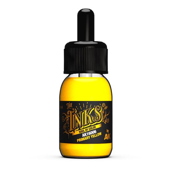 Obrázek AK Interactive: Inks - Primary Yellow