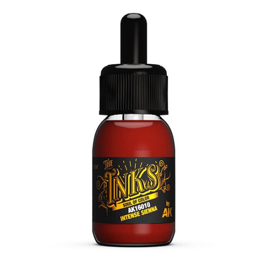 Obrázek AK Interactive: Inks - Intense Sienna