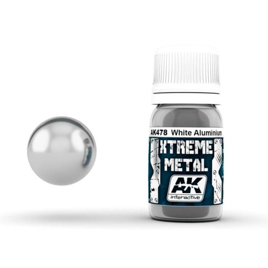 Obrázek AK Interactive: Xtreme Metal - White Aluminium