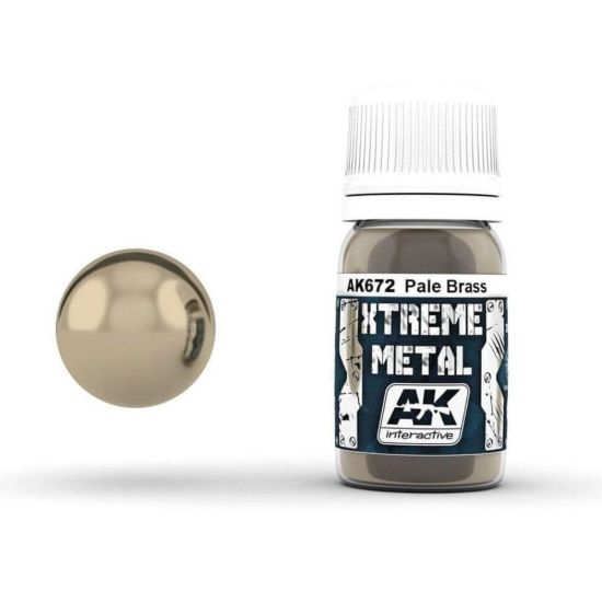 Obrázek AK Interactive: Xtreme Metal - Pale Brass
