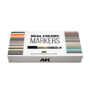 Obrázek AK Interactive: Real Color Markers - 34 barev