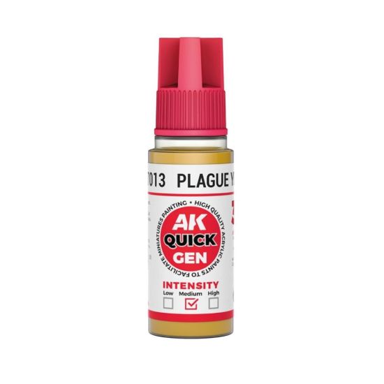 Obrázek AK Interactive: Quick Gen - Plague Yellow 18 ml