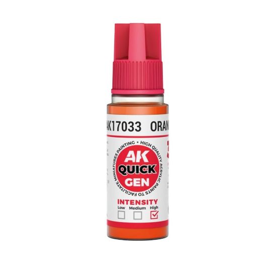 Obrázek AK Interactive: Quick Gen - Orange 18 ml
