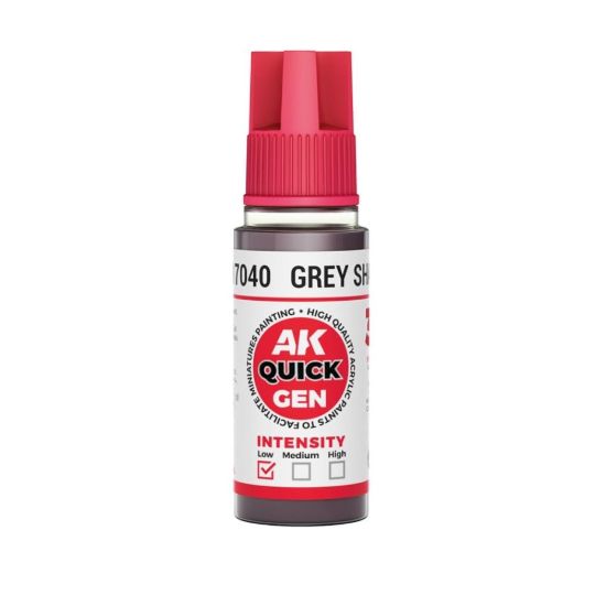 Obrázek AK Interactive: Quick Gen - Grey Shadow 18 ml