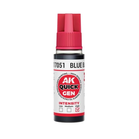 Obrázek AK Interactive: Quick Gen - Blue Black 18 ml