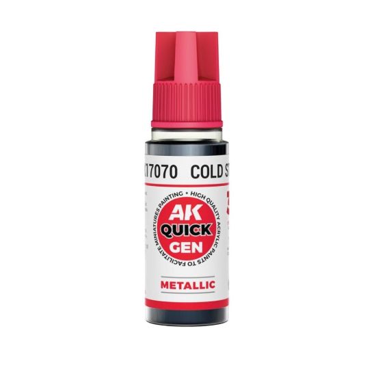 Obrázek AK Interactive: Quick Gen - Cold Steel 18 ml