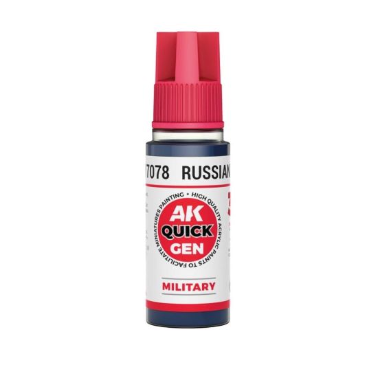 Obrázek AK Interactive: Quick Gen - Russian Blue 18 ml