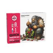 Obrázek AK Interactive: Quick Gen - Quick Starter Set (8 barev a 1 štětec)