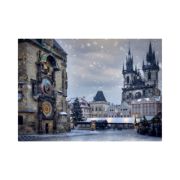 Obrázek Puzzle Zimní orloj 1000 dílků