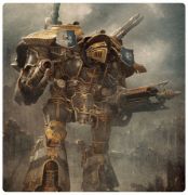 Legions Imperialis: Warlord Titan with Quake Cannon and Conversion Beam Extirpator